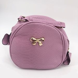 Travel Makeup purple Bag